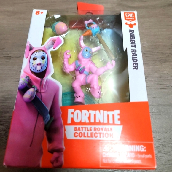 Fortnite Battle Royale Collection Rabbit Raider Mini Figure NIB - Picture 1 of 5
